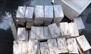 Thu giữ gần 6.000 kit xét nghiệm nhanh COVID-19 không rõ nguồn gốc 