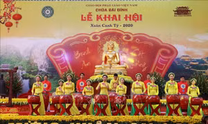 Khai hội chùa Bái Đính Xuân Canh Tý 2020