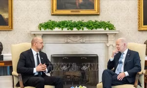 Tổng thống Mỹ gặp Thủ tướng Ukraine tại Washington