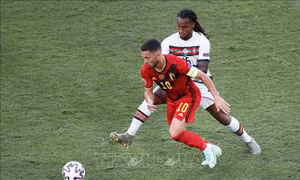 Đội tuyển Bỉ lo lắng về chấn thương của De Bruyne và Hazard