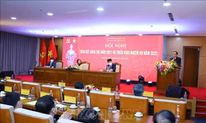 Chủ tịch Quốc hội dự Hội nghị triển khai nhiệm vụ năm 2022 của Báo Đại biểu Nhân dân