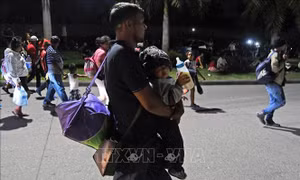 Hàng trăm người Honduras bắt đầu hành trình đi tìm 'Giấc mơ Mỹ'