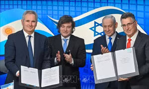 Israel và Argentina tăng tốc hợp tác an ninh, công nghệ và hàng không