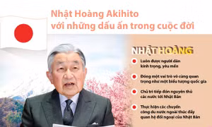 Nhật Hoàng Akihito với những dấu ấn trong cuộc đời