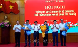 Đồng chí Hồ Thị Hoàng Yến giữ chức Phó Bí thư Thường trực Tỉnh ủy Tây Ninh