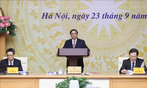 Thủ tướng Phạm Minh Chính chủ trì Hội nghị về phát triển thị trường khoa học, công nghệ