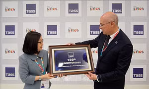 TTXVN tham dự lễ kỷ niệm 120 năm thành lập TASS và Hội nghị cấp cao Truyền thông BRICS