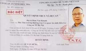 Bắt đối tượng bị truy nã đặc biệt Lê Văn Dũng