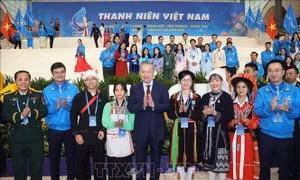 Tổng Bí thư Tô Lâm dự Đại hội đại biểu toàn quốc Hội Liên hiệp thanh niên Việt Nam