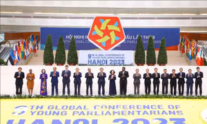 Khai mạc trọng thể Hội nghị Nghị sĩ trẻ toàn cầu lần thứ 9