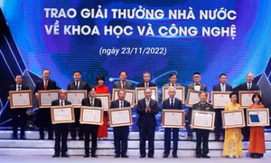 17 công trình được trao tặng Giải thưởng Nhà nước về khoa học công nghệ