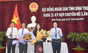 Bầu Phó Chủ tịch UBND tỉnh và Phó Chủ tịch HĐND tỉnh Bình Thuận