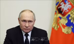 Tổng thống Putin: Mục tiêu của kẻ chủ mưu vụ tấn công tại Moskva là phá hoại sự đoàn kết của Nga