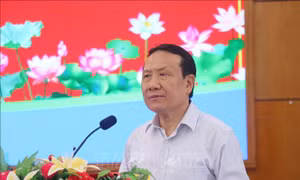Ban Kinh tế Trung ương làm việc tại Long An về tín dụng chính sách xã hội
