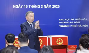 Bài viết của Tổng Bí thư Tô Lâm: Ngày hội non sông và trọng trách trước Nhân dân