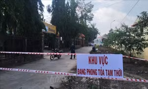 Giãn cách xã hội huyện biên giới Lộc Ninh sau khi có một tiểu thương mắc COVID-19