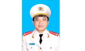 Một Đại úy Công an hy sinh trong khi làm nhiệm vụ
