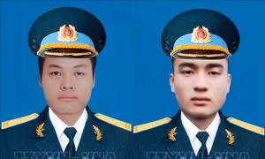 Lễ tang hai phi công hy sinh trong vụ máy bay rơi được tổ chức ngày 16/6