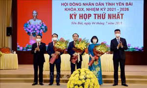 Ông Trần Huy Tuấn tái đắc cử Chủ tịch UBND tỉnh Yên Bái