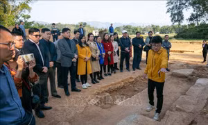 Công bố kết quả khảo cổ Thành Bản Phủ, Thành Nà Lữ và di tích 'Guốc đá Bản Thảnh'