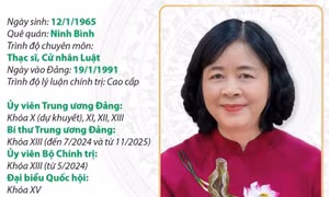 Chủ tịch Ủy ban Trung ương Mặt trận Tổ quốc Việt Nam Bùi Thị Minh Hoài