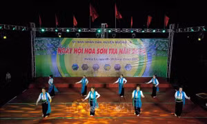 Khai mạc Ngày hội hoa Sơn tra năm 2024