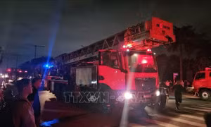 TP Hồ Chí Minh: Cư dân chung cư Mizuki Park đã ổn định sau vụ cháy