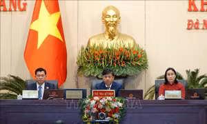 Lấy phiếu tín nhiệm những người giữ chức vụ do HĐND thành phố Đà Nẵng bầu