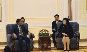 Thứ trưởng Thường trực Bộ Ngoại giao Nguyễn Minh Vũ thăm Triều Tiên họp Trao đổi chính sách cấp Thứ trưởng Ngoại giao Việt Nam - Triều Tiên lần thứ 5