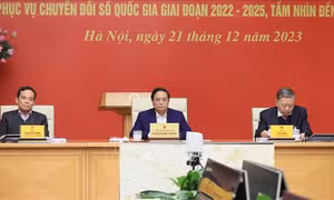 Thủ tướng Phạm Minh Chính chủ trì Hội nghị trực tuyến toàn quốc đánh giá 2 năm thực hiện Đề án 06