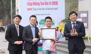 Trao giải thưởng ‘Giải biếm họa báo chí Việt Nam - Cúp Rồng Tre lần thứ V-2018’