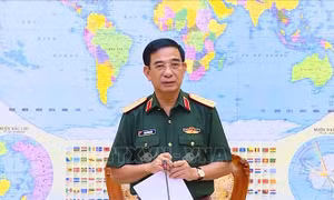 Đại tướng Phan Văn Giang điện đàm với Bộ trưởng Quốc phòng Hoa Kỳ