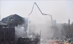Trung Quốc điều tra vụ nổ khí gas gây thương vong tại nhà hàng