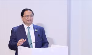 Thủ tướng Chính phủ Phạm Minh Chính chủ trì sự kiện 'Huy động tài chính thực hiện cam kết của Việt Nam về biến đổi khí hậu'
