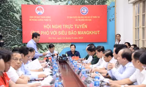 Họp khẩn trực tuyến ứng phó với siêu bão Mangkhut