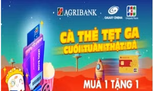 Ưu đãi bất ngờ với thẻ Agribank JCB tại Galaxy Cinema
