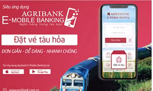 Đặt vé tàu hỏa trực tuyến trên Ứng dụng Agribank E-Mobile Banking