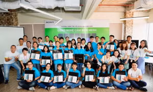 Học sinh Việt Nam lần đầu trải nghiệm công nghệ cảm biến MESH của Sony (1)