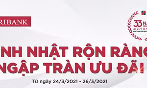 Agribank dành 1 tỷ đồng tặng thưởng cho Chủ thẻ Nội địa