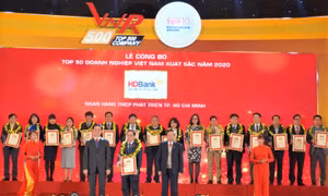 HDBank - Doanh nghiệp xuất sắc năm 2020