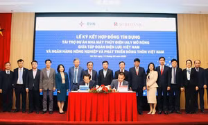 Agribank và Tập đoàn Điện lực Việt Nam ký Hợp đồng tín dụng cho Dự án Nhà máy Thủy điện Ialy mở rộng