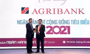 Agribank đón nhận hai giải thưởng Ngân hàng Việt Nam tiêu biểu 2021