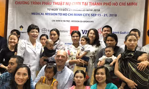LOTTE Mart hỗ trợ 200 triệu đồng phẫu thuật cho trẻ em bị dị tật hàm mặt