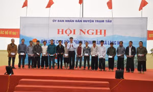 Agribank Yên Bái tài trợ 6 tỷ đồng xây dựng Trường Mầm non Bình Minh
