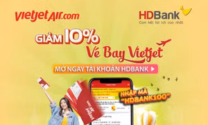 Cùng HDBank đặt vé máy bay giờ nào cũng rẻ