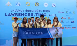 Lock & Lock tiếp tục đồng hành cùng chương trình đi bộ từ thiện Lawrence S.Ting