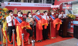 Agribank Chi nhánh Bình Thạnh khai trương AutoBank CDM tại Bệnh viện thành phố Thủ Đức