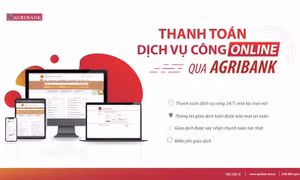 Agribank nỗ lực đẩy mạnh thanh toán điện tử Dịch vụ công Quốc gia