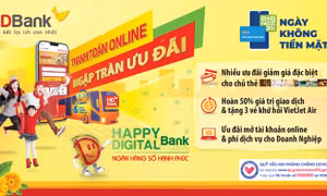 Thanh toán không tiền mặt tận hưởng chuỗi ưu đãi với HDBank