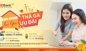 Kinh doanh tại gia, thả ga ưu đãi cùng HDBank
